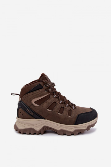 stivali da trekking isolati per uomini Big Star UU174316 colore marrone 2