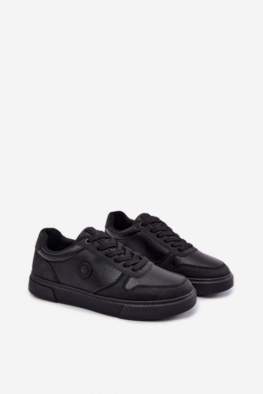 stivali modello sneakers per uomini Big Star UU174327 colore nero