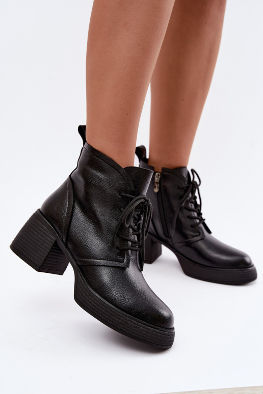 stivaletti isolati da donna D&A CR62-3368 neri