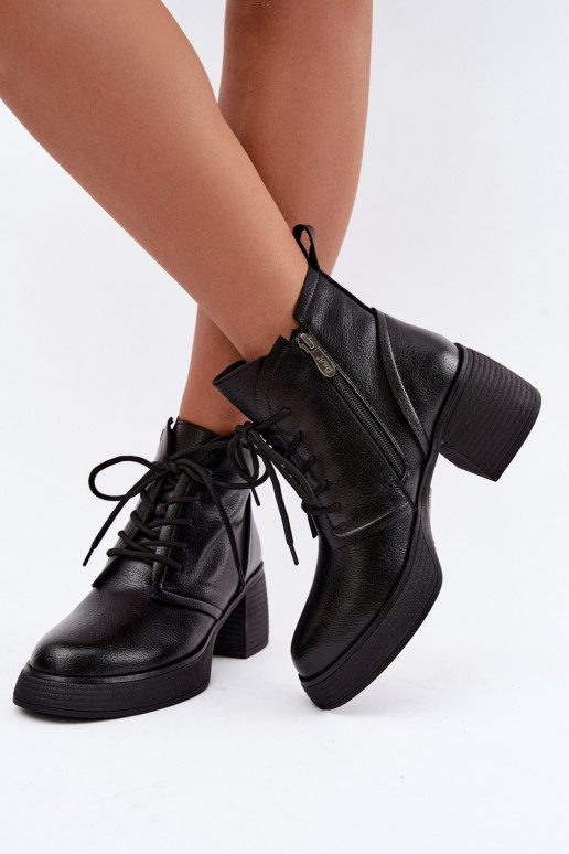 stivaletti isolati da donna D&A CR62-3368 neri