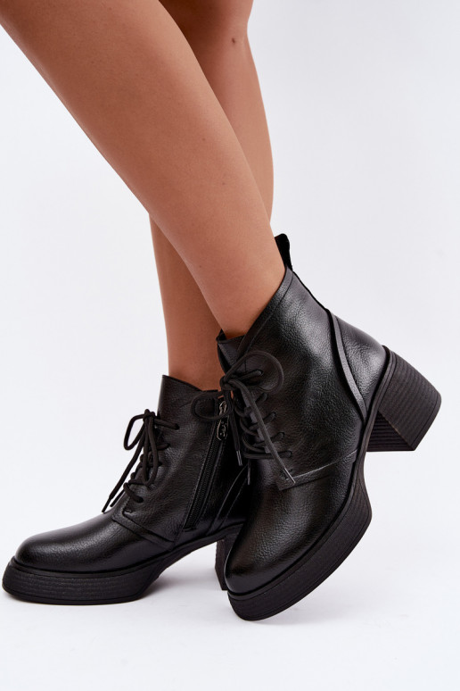 stivaletti isolati da donna D&A CR62-3368 neri