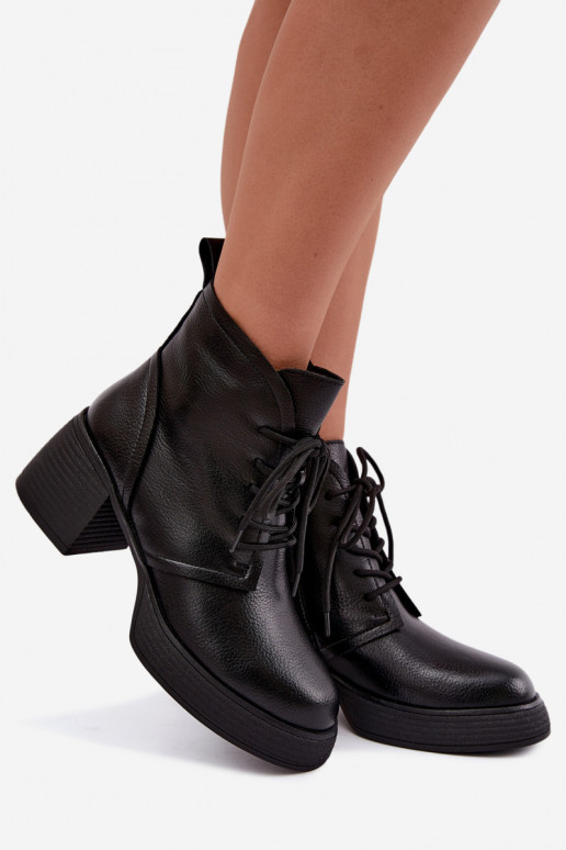 stivaletti isolati da donna D&A CR62-3368 neri