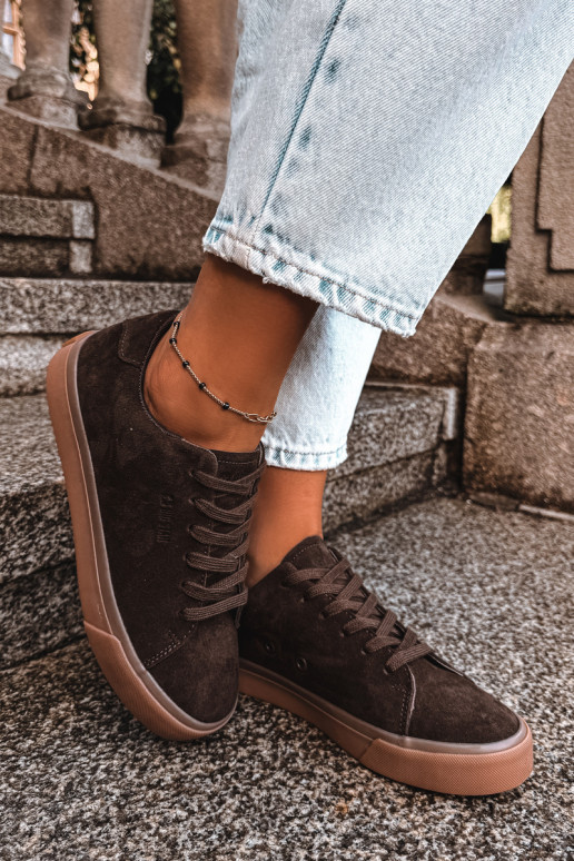 Sneakers da donna Big Star UU274243 colore cioccolato