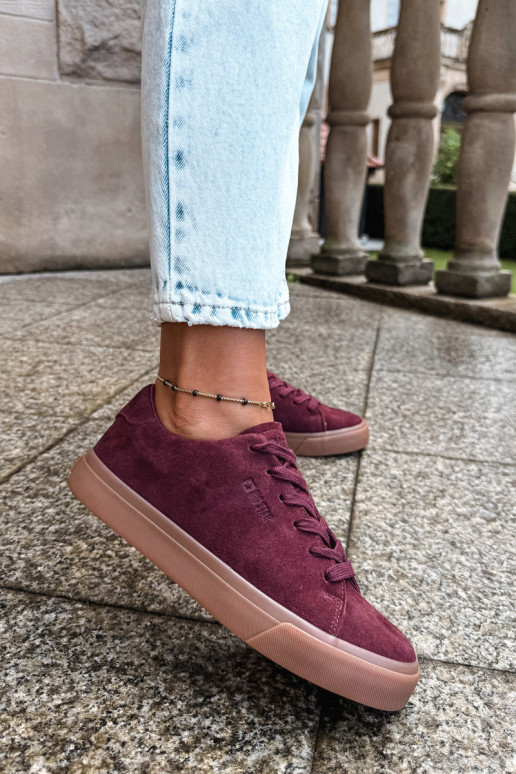 Sneakers da donna Big Star UU274242 in bordeaux