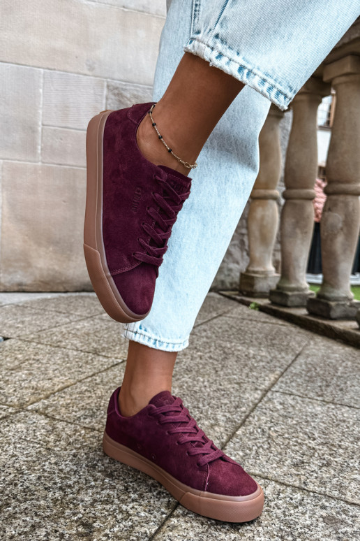 Sneakers da donna Big Star UU274242 in bordeaux