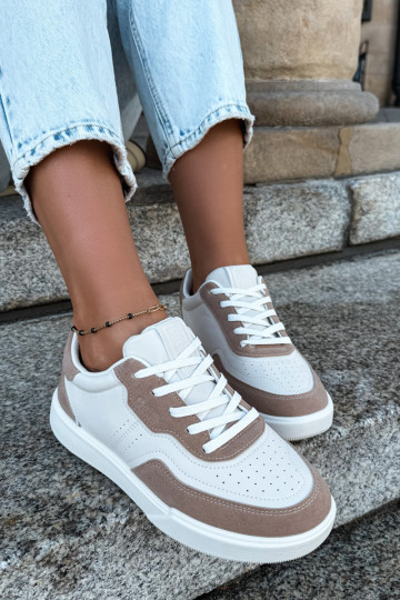 Sneakers da donna Big Star UU274275 in sabbia 2