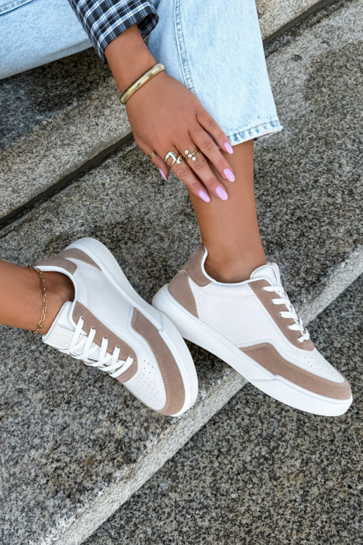 Sneakers da donna Big Star UU274275 in sabbia
