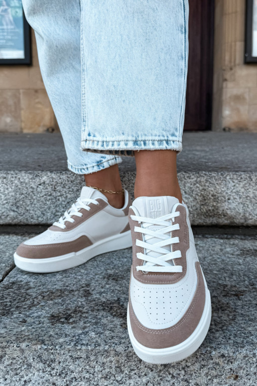 Sneakers da donna Big Star UU274275 in sabbia