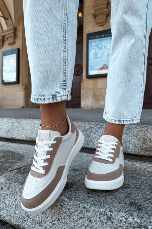 Sneakers da donna Big Star UU274275 in sabbia
