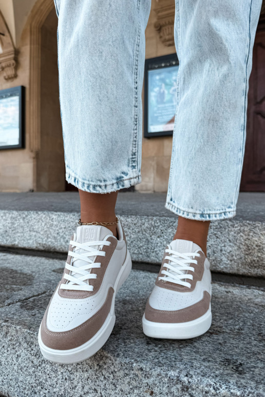 Sneakers da donna Big Star UU274275 in sabbia