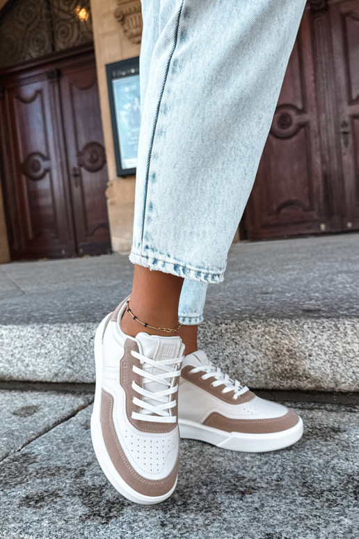 Sneakers da donna Big Star UU274275 in sabbia