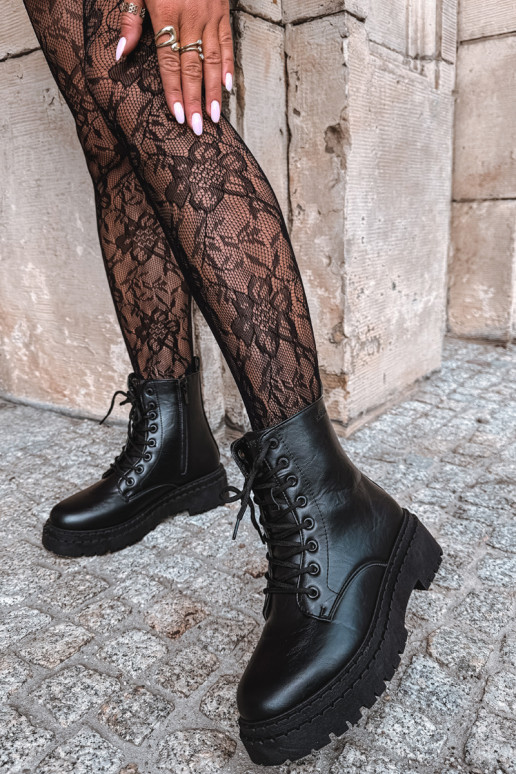 Stivaletti da donna Big Star UU274816 in nero