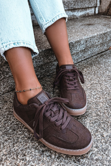 Sneakers da donna Big Star cioccolato