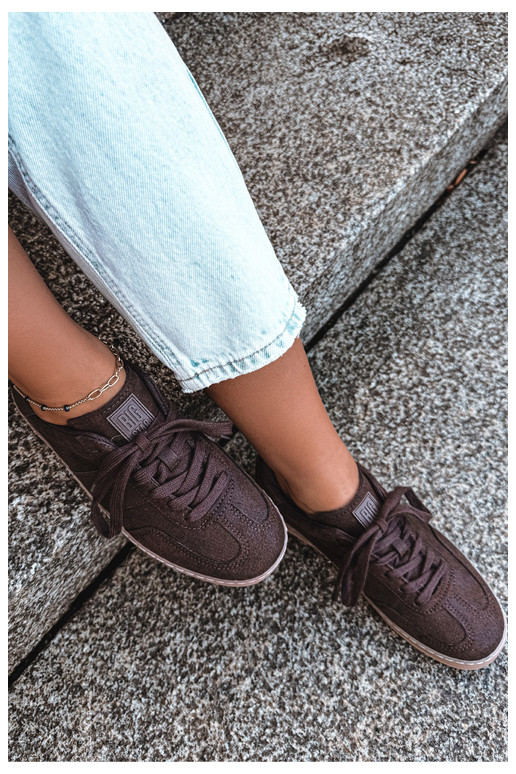 Sneakers da donna Big Star cioccolato