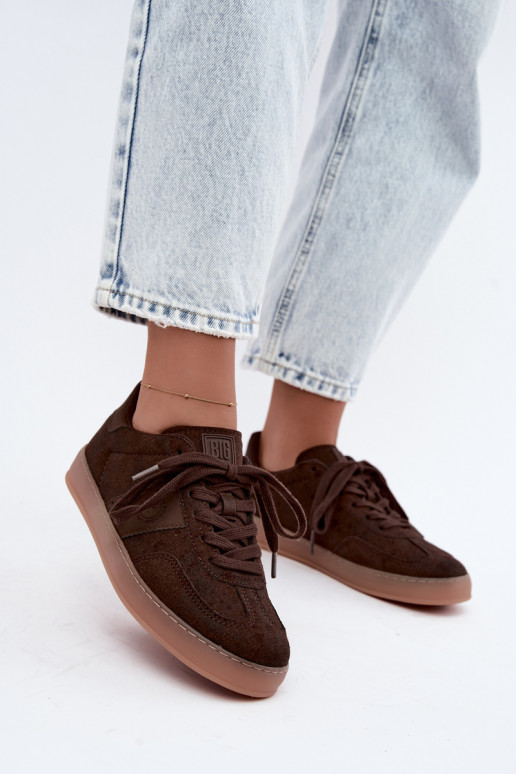 Sneakers da donna Big Star cioccolato