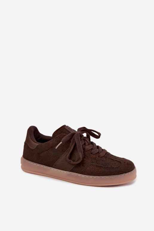 Sneakers da donna Big Star cioccolato