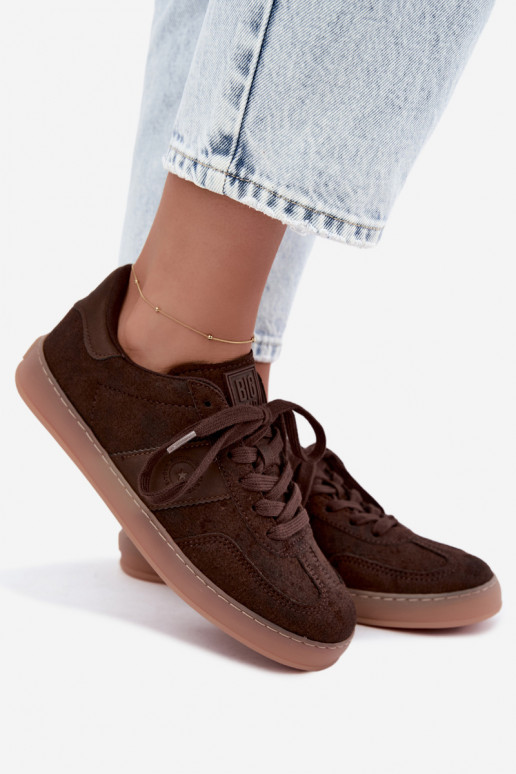 Sneakers da donna Big Star cioccolato