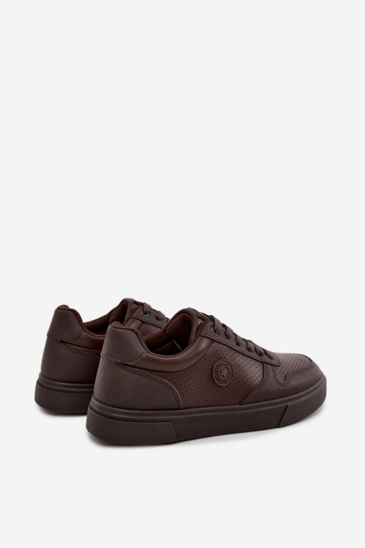 Sneakers da uomo Big Star UU174326 colore cioccolato