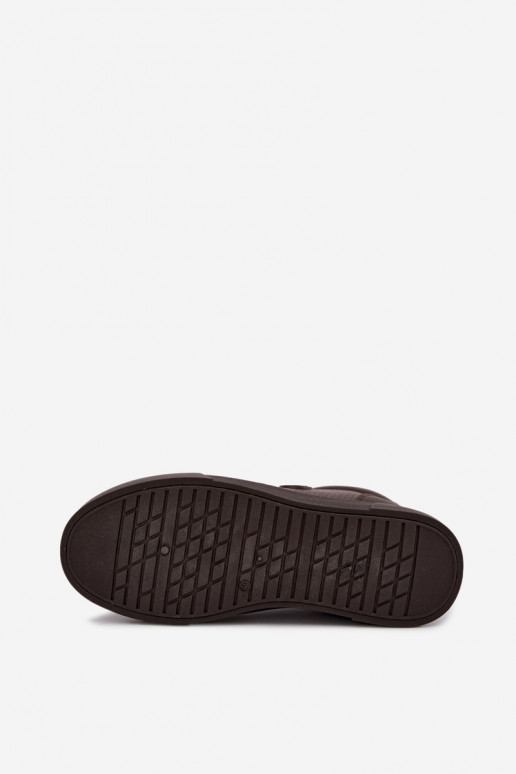 Sneakers da uomo Big Star UU174326 colore cioccolato