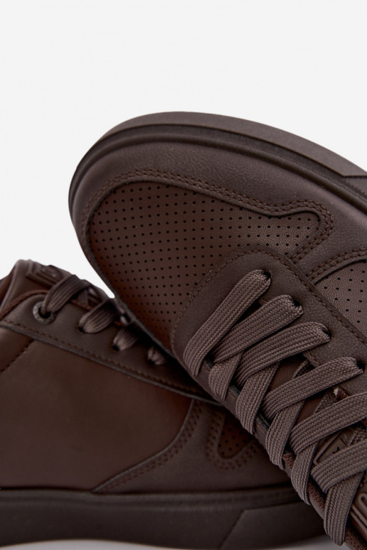Sneakers da uomo Big Star UU174326 colore cioccolato