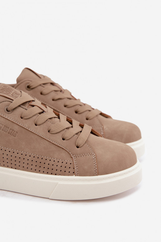 Sneakers da uomo Big Star UU174322 colore sabbia