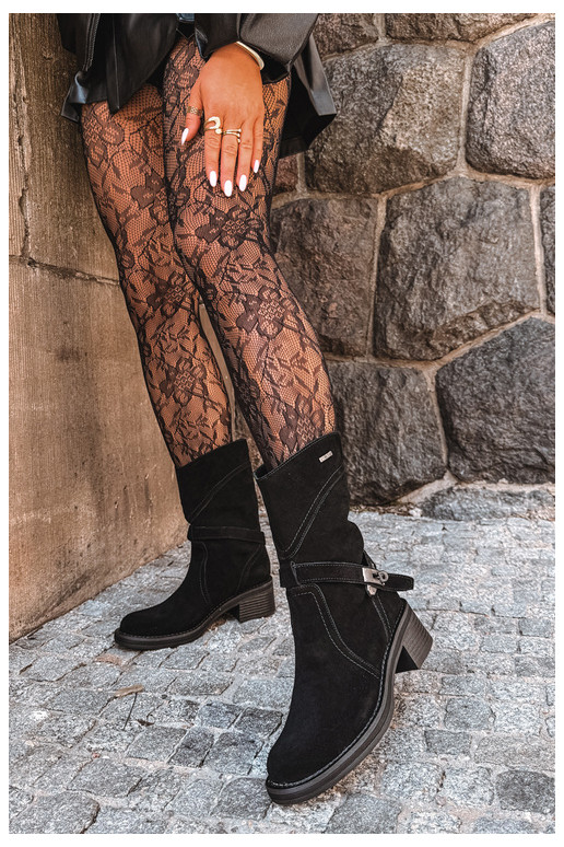stivaletti isolati da donna Big Star UU274608 neri