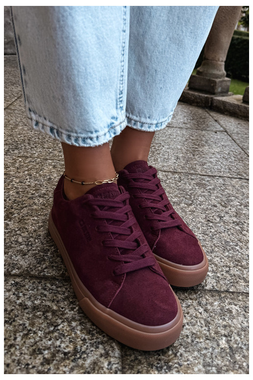 Sneakers da donna Big Star UU274242 in bordeaux