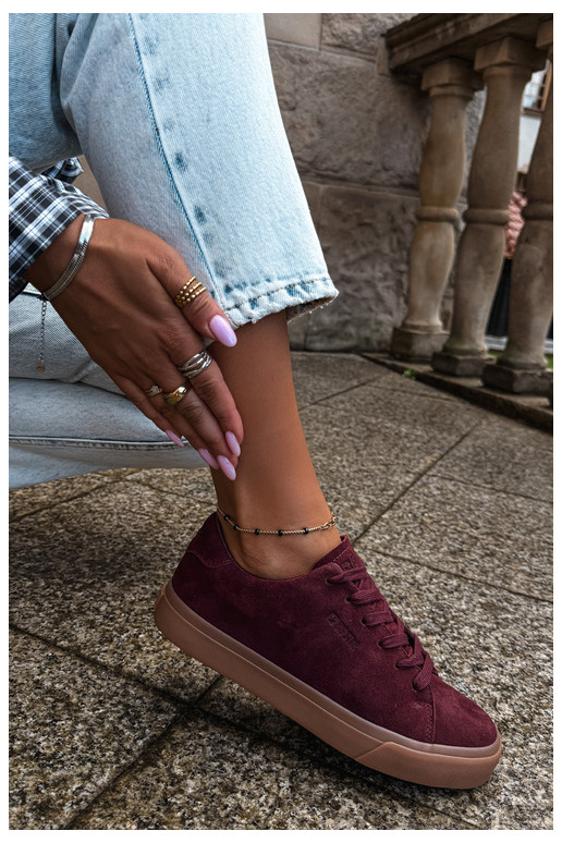 Sneakers da donna Big Star UU274242 in bordeaux
