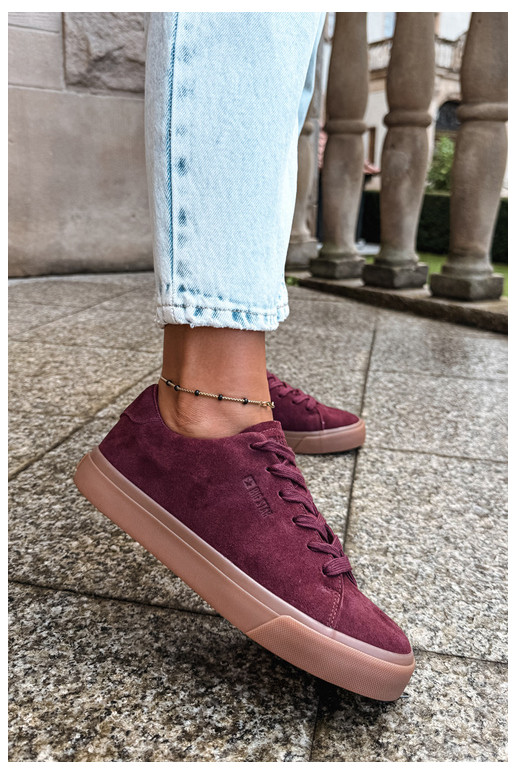 Sneakers da donna Big Star UU274242 in bordeaux