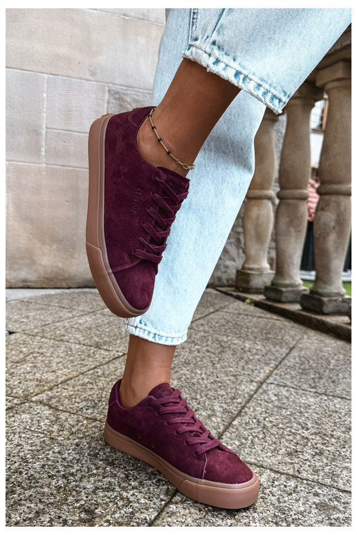 Sneakers da donna Big Star UU274242 in bordeaux
