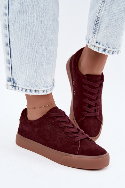 Sneakers da donna Big Star UU274242 in bordeaux