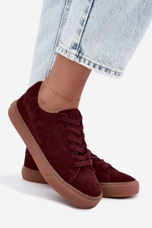 Sneakers da donna Big Star UU274242 in bordeaux
