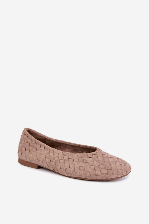 Ballerine sabbia con motivi Larelle