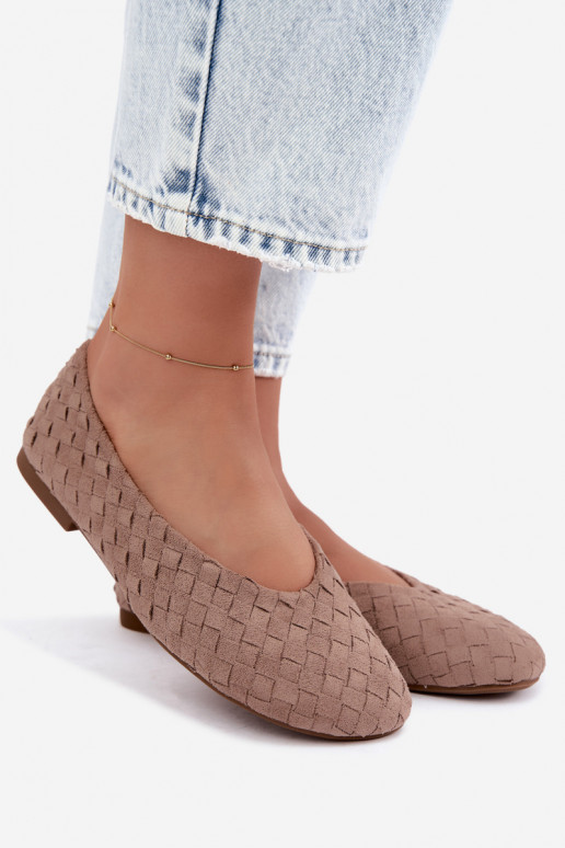 Ballerine sabbia con motivi Larelle