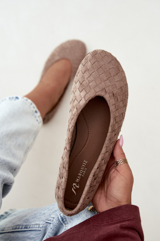 Ballerine sabbia con motivi Larelle