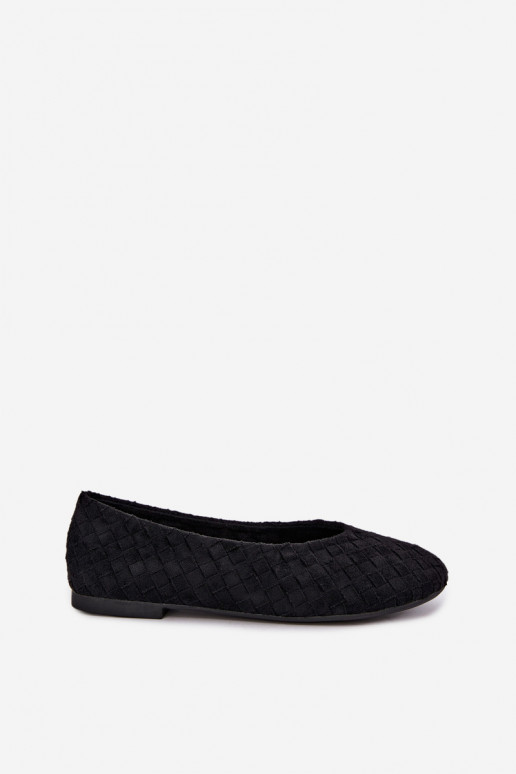 Ballerine nere con motivi Larelle