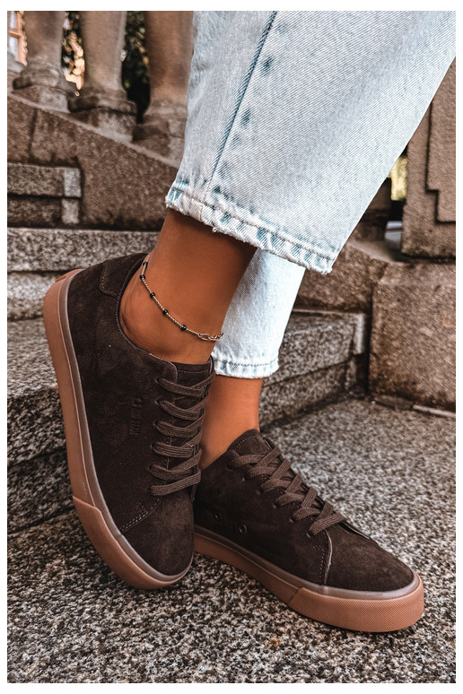 Sneakers da donna Big Star UU274243 colore cioccolato