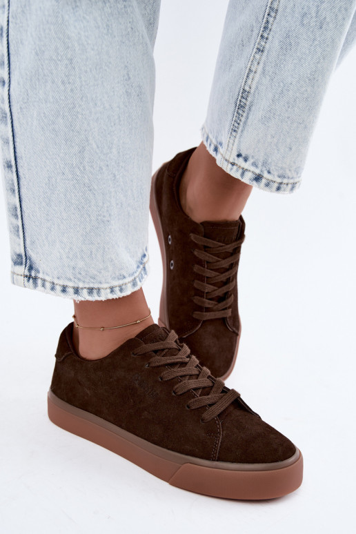 Sneakers da donna Big Star UU274243 colore cioccolato