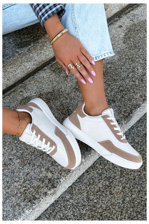 Sneakers da donna Big Star UU274275 in sabbia