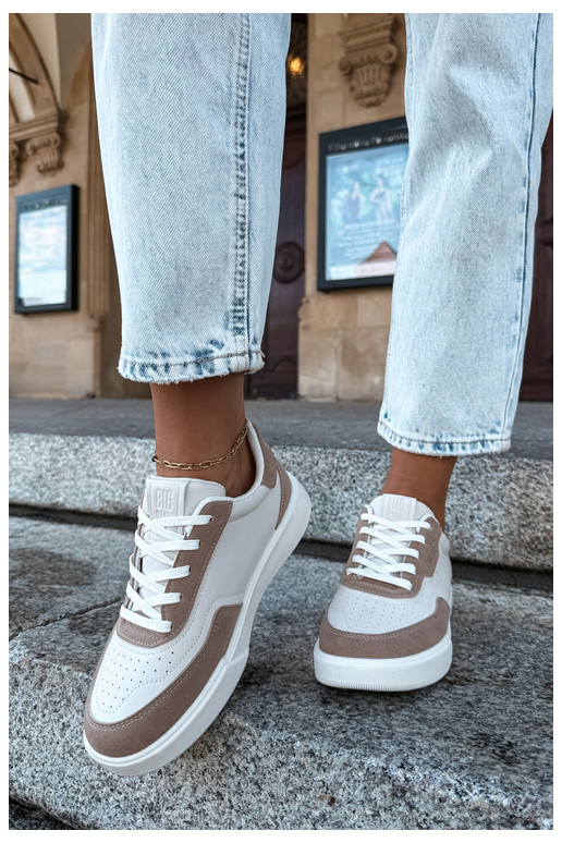 Sneakers da donna Big Star UU274275 in sabbia