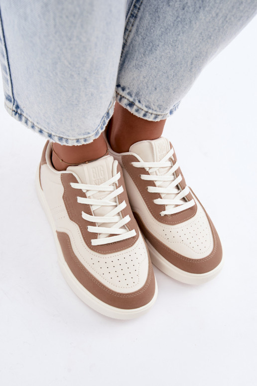 Sneakers da donna Big Star UU274275 in sabbia