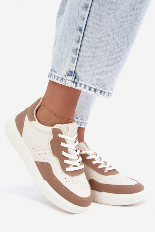 Sneakers da donna Big Star UU274275 in sabbia