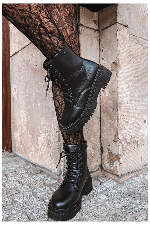 Stivaletti da donna Big Star UU274816 in nero