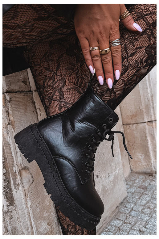 Stivaletti da donna Big Star UU274816 in nero
