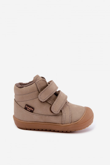 Stivali in pelle per bambini Froddo G2110138-4 color sabbia 2