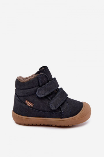 Stivali in pelle per bambini Froddo G2110138 blu scuro 2