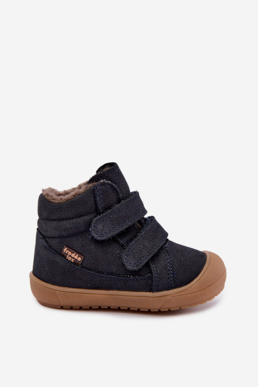 Stivali in pelle per bambini Froddo G2110138 blu scuro