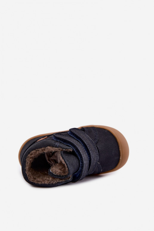 Stivali in pelle per bambini Froddo G2110138 blu scuro