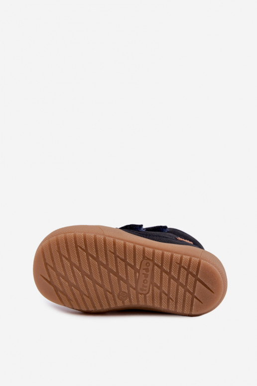 Stivali in pelle per bambini Froddo G2110138 blu scuro