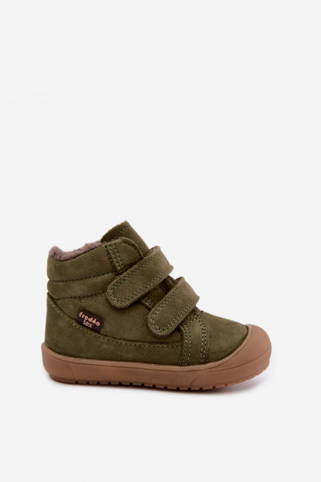 Stivali in pelle per bambini Froddo G2110138 verde 2